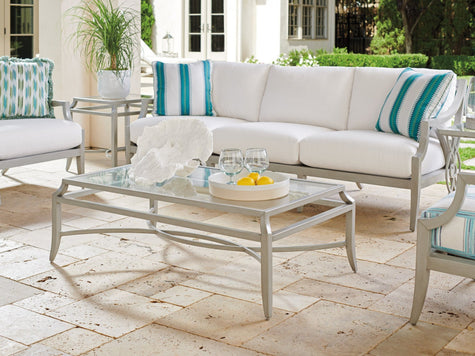 Tommy Bahama Outdoor Silver Sands Cocktail Table