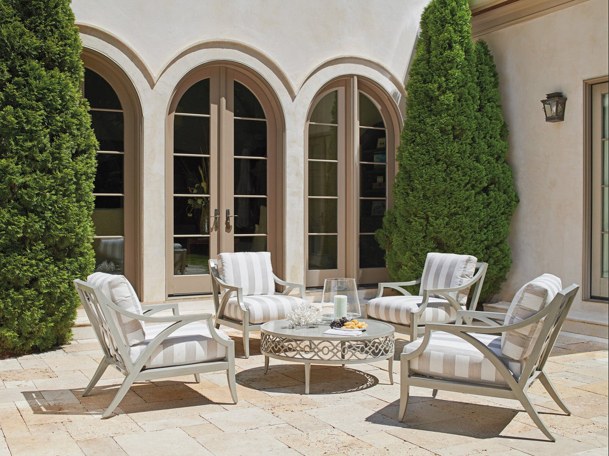 Tommy Bahama Outdoor Silver Sands Cocktail Table