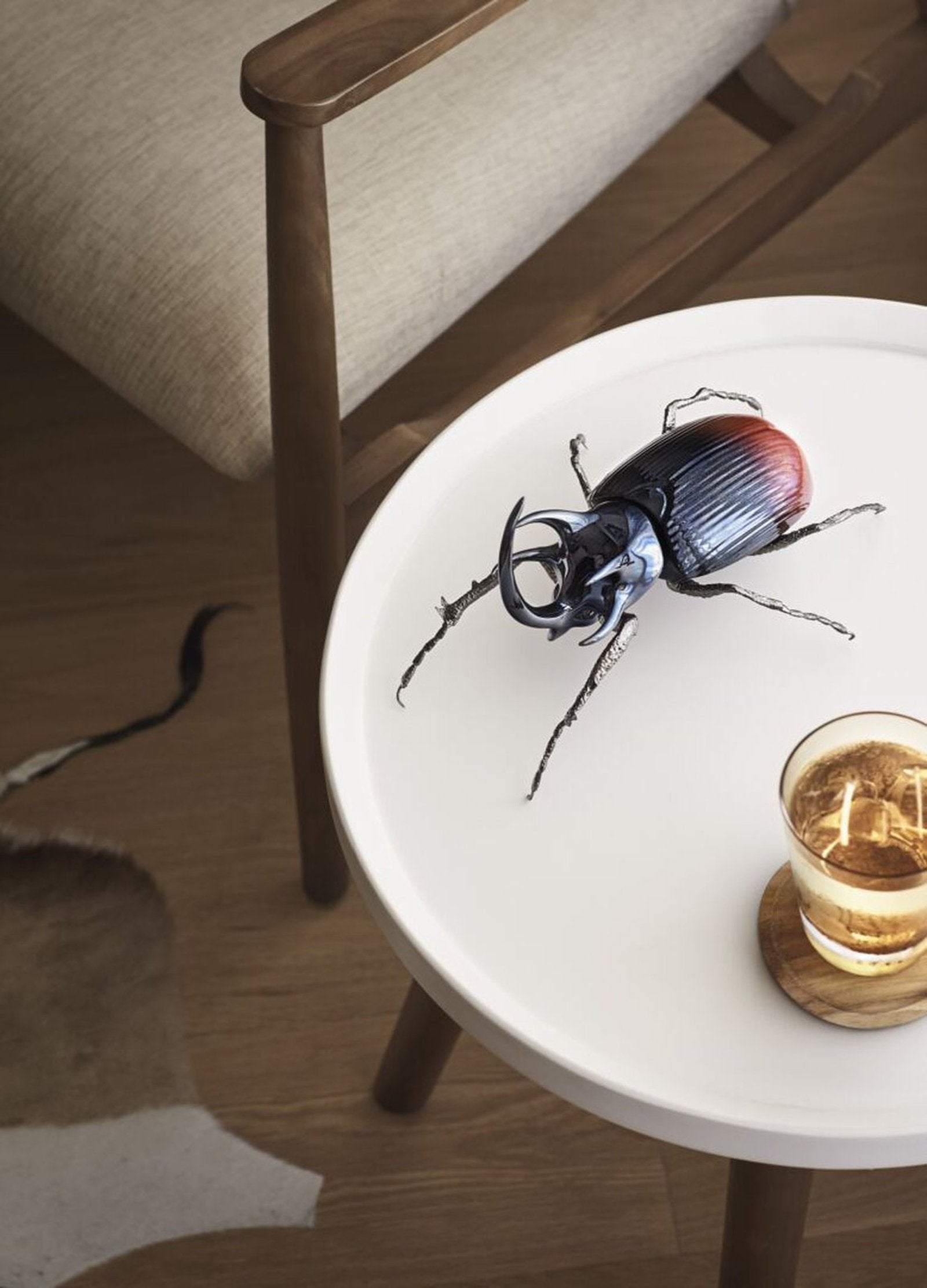 Lladro Rhinoceros Beetle Figurine