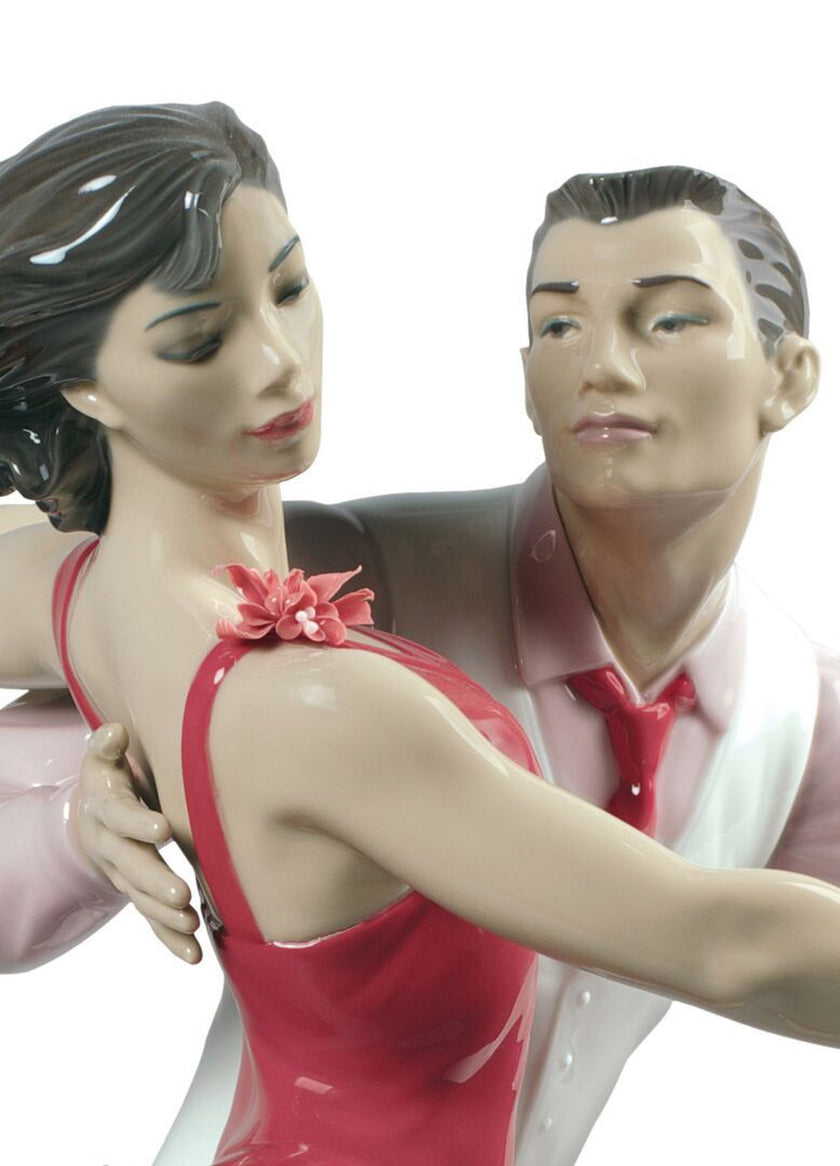 Lladro Salsa Couple Figurine Limited Edition