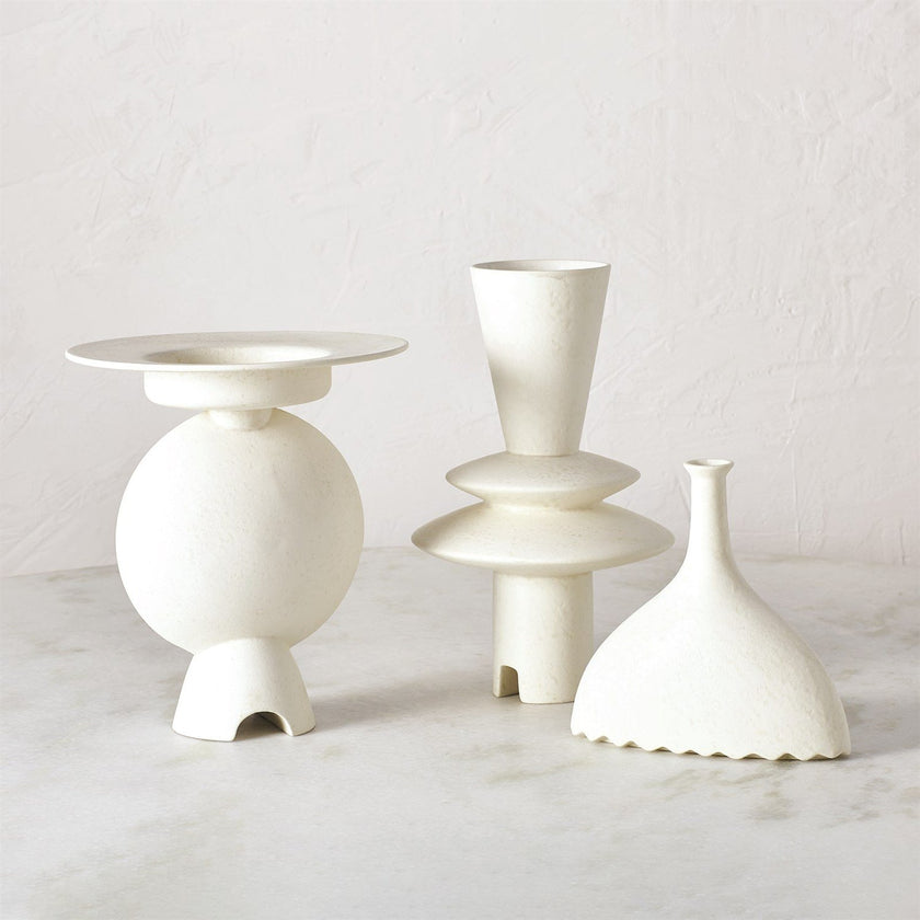 Global Views Noelle Geometric Vase