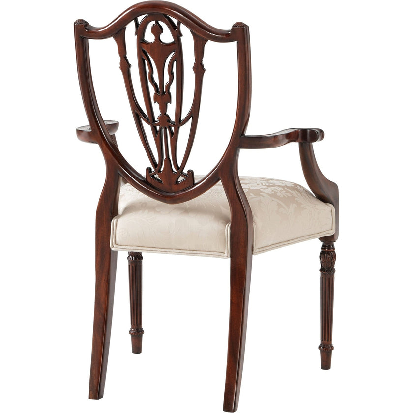 Theodore Alexander The Hidden Vase Armchair - Set of 2
