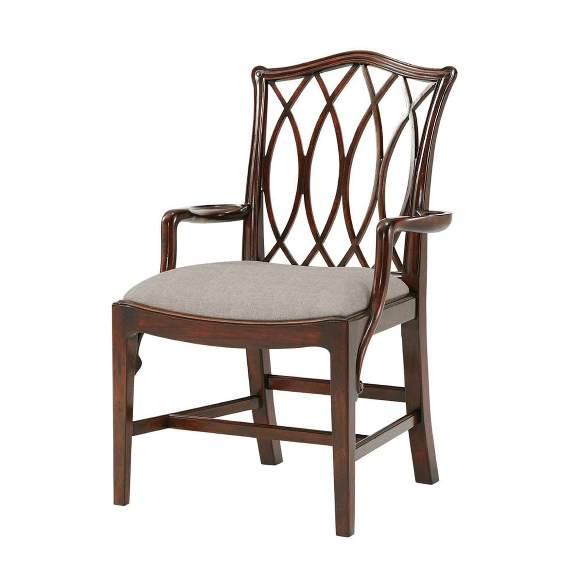 Theodore Alexander The Trellis Dining Armchair - Set of 2