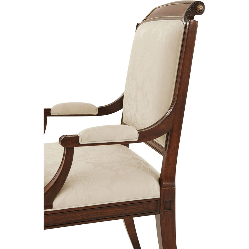 Theodore Alexander The English Cabinetmaker Atcombe Armchair - Set of 2