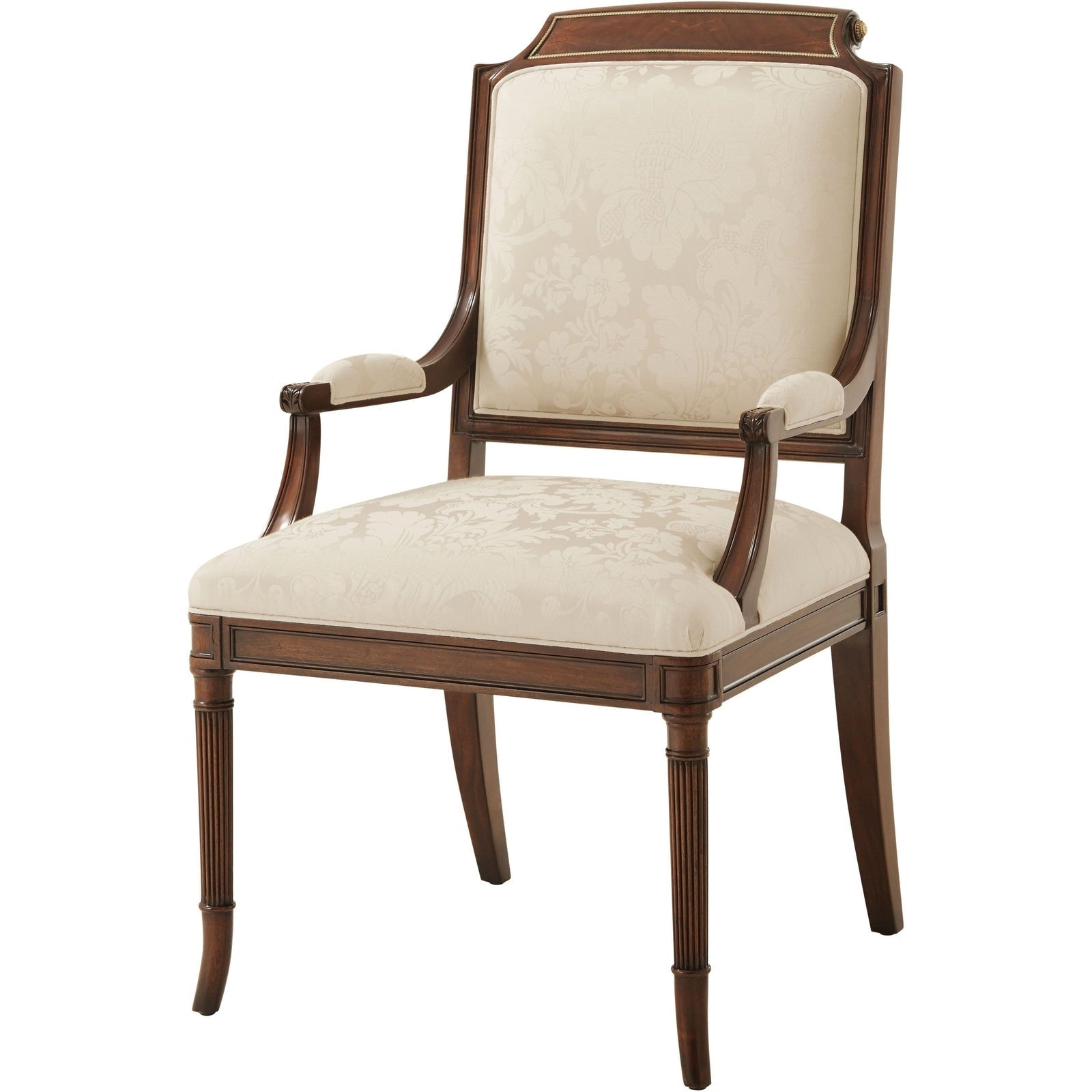 Theodore Alexander The English Cabinetmaker Atcombe Armchair - Set of 2