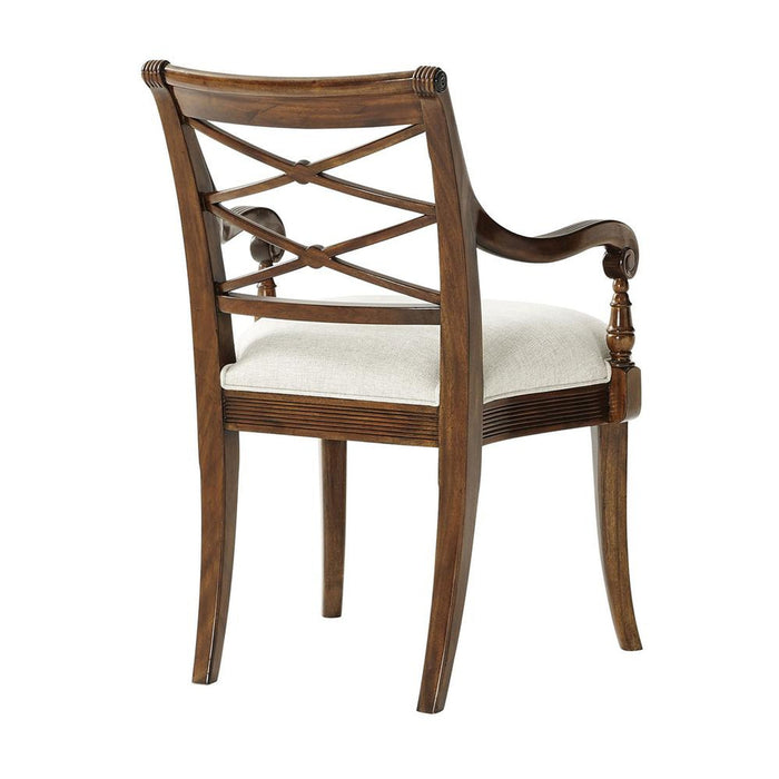 Theodore Alexander The Regency Visitor's Armchair - Set of 2