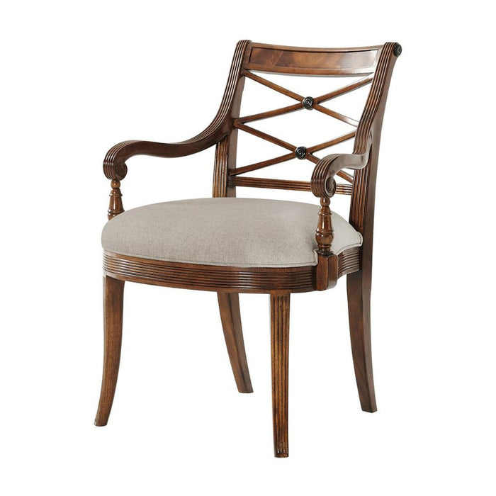 Theodore Alexander The Regency Visitor's Armchair - Set of 2