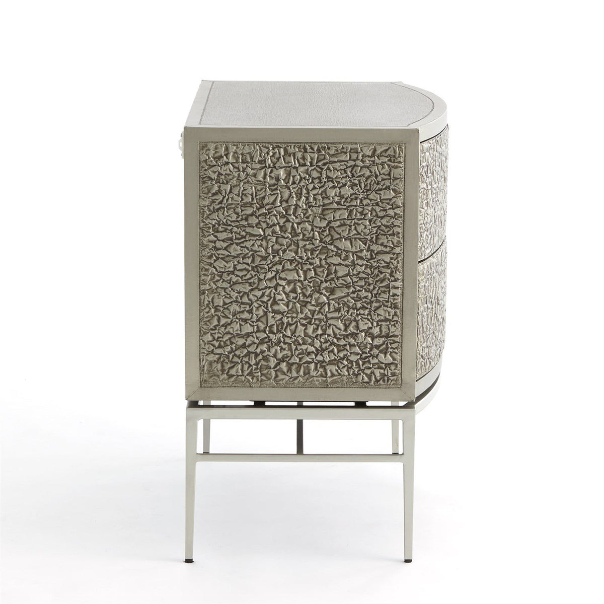Global Views Crinkle Bedside Chest