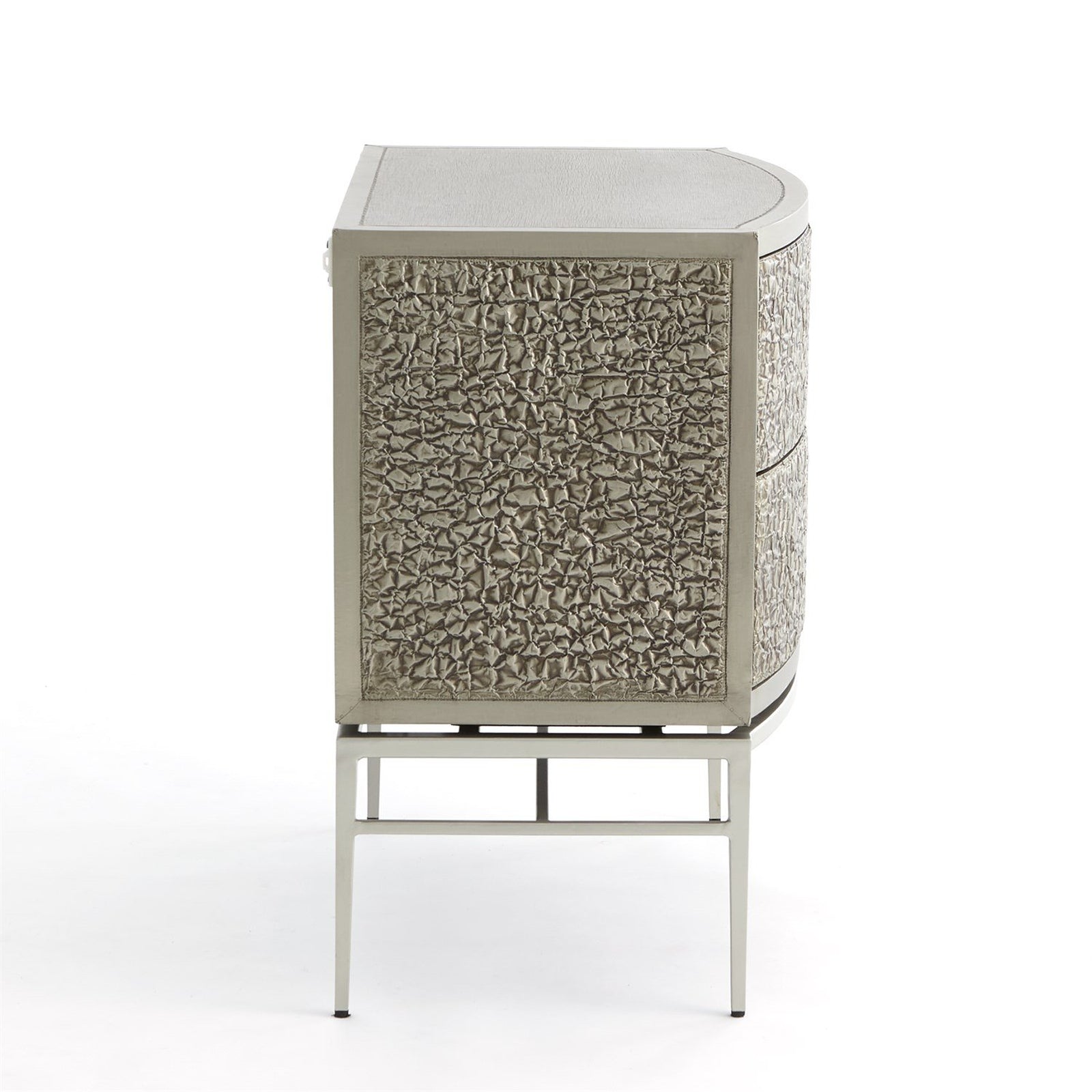 Global Views Crinkle Bedside Chest