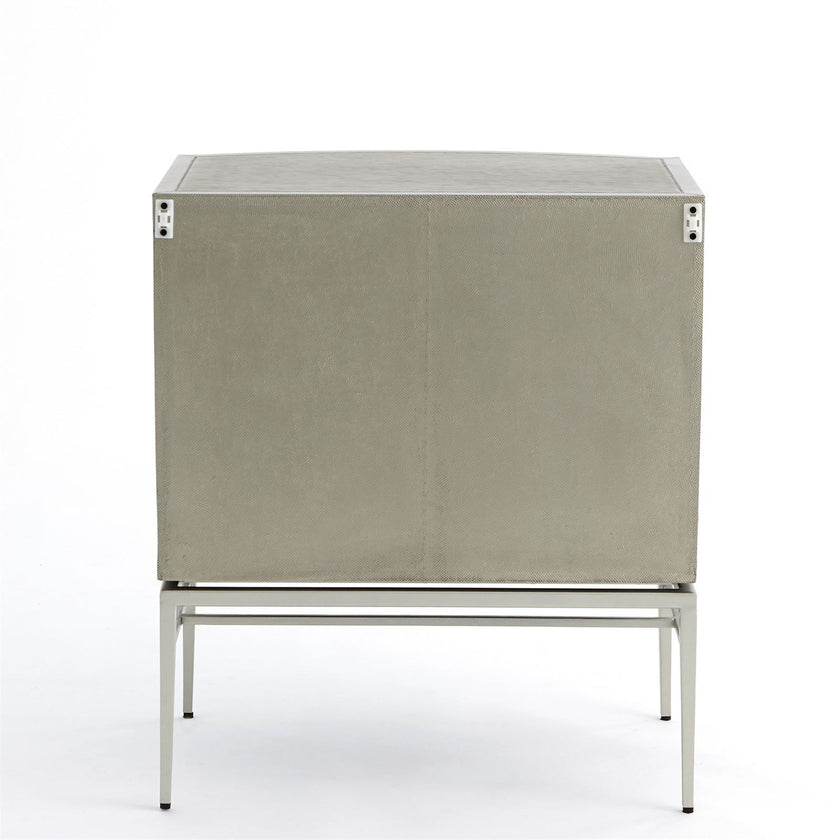 Global Views Crinkle Bedside Chest