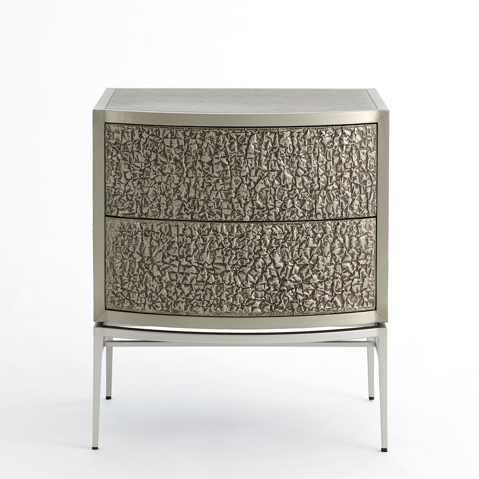 Global Views Crinkle Bedside Chest