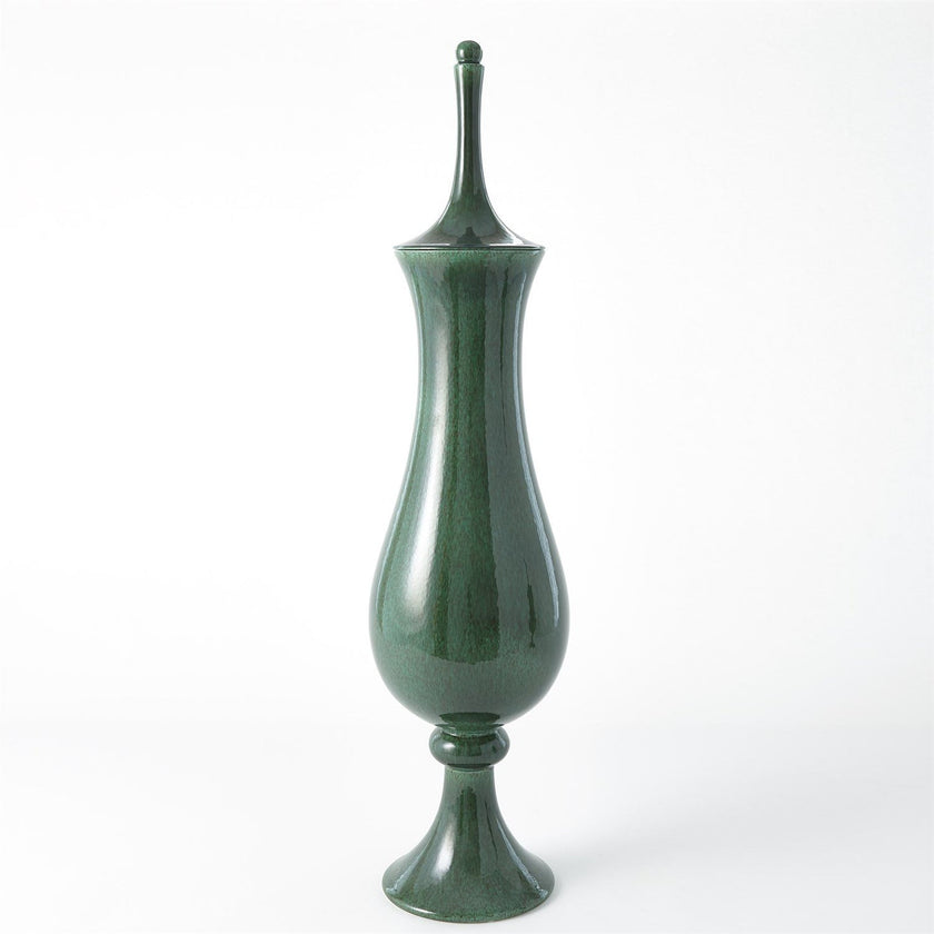Global Views Emerald Tower Jar