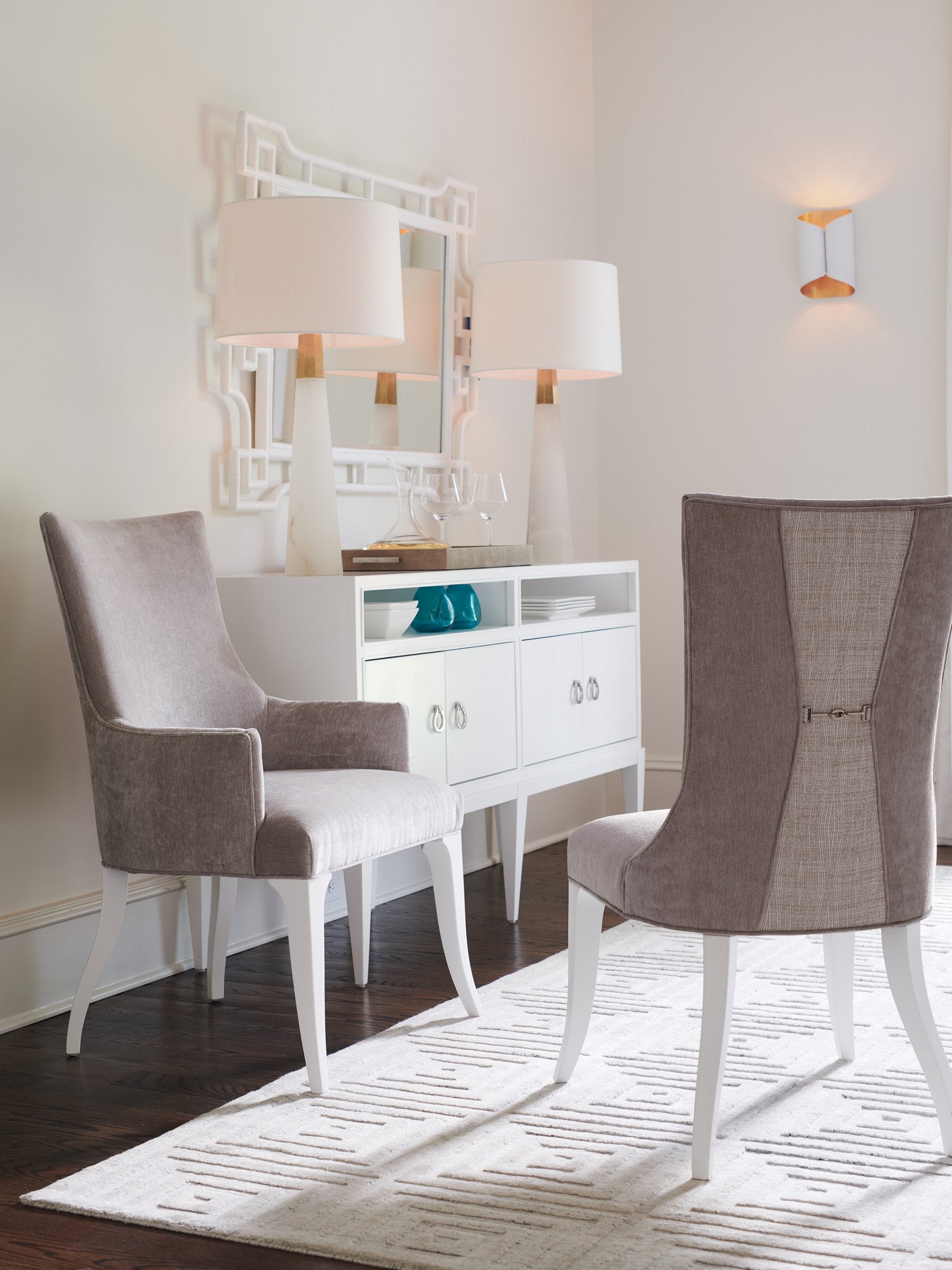 Lexington Avondale Geneva Upholstered Arm Chair Customizable