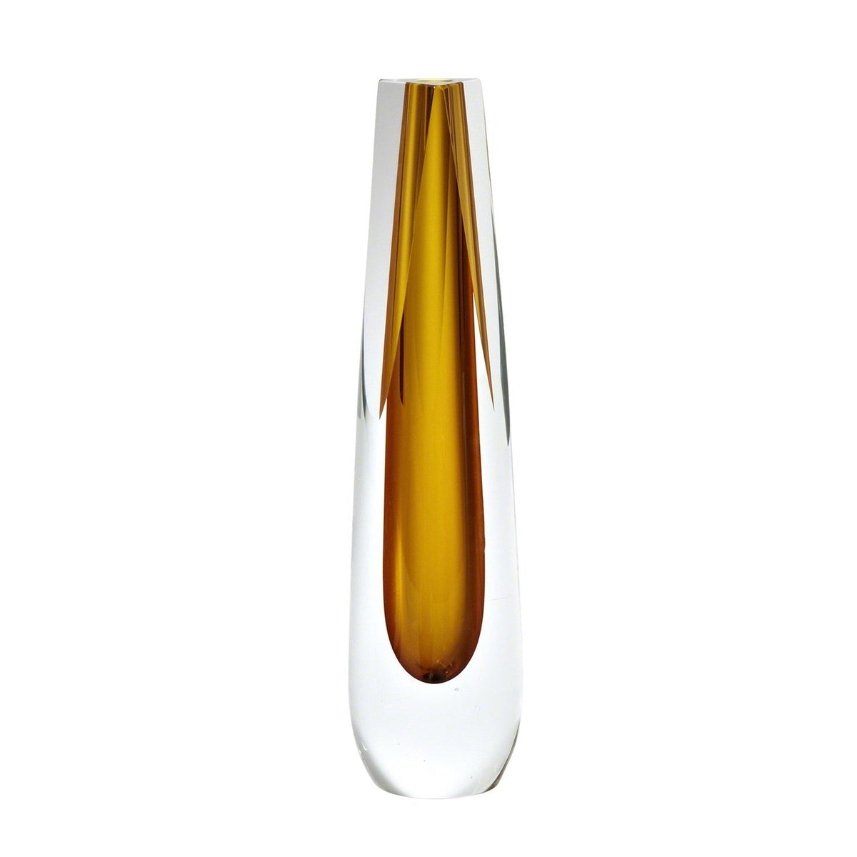 Global Views Cut Glass Vase