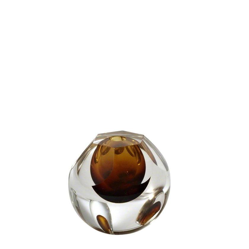 Global Views Cut Glass Vase