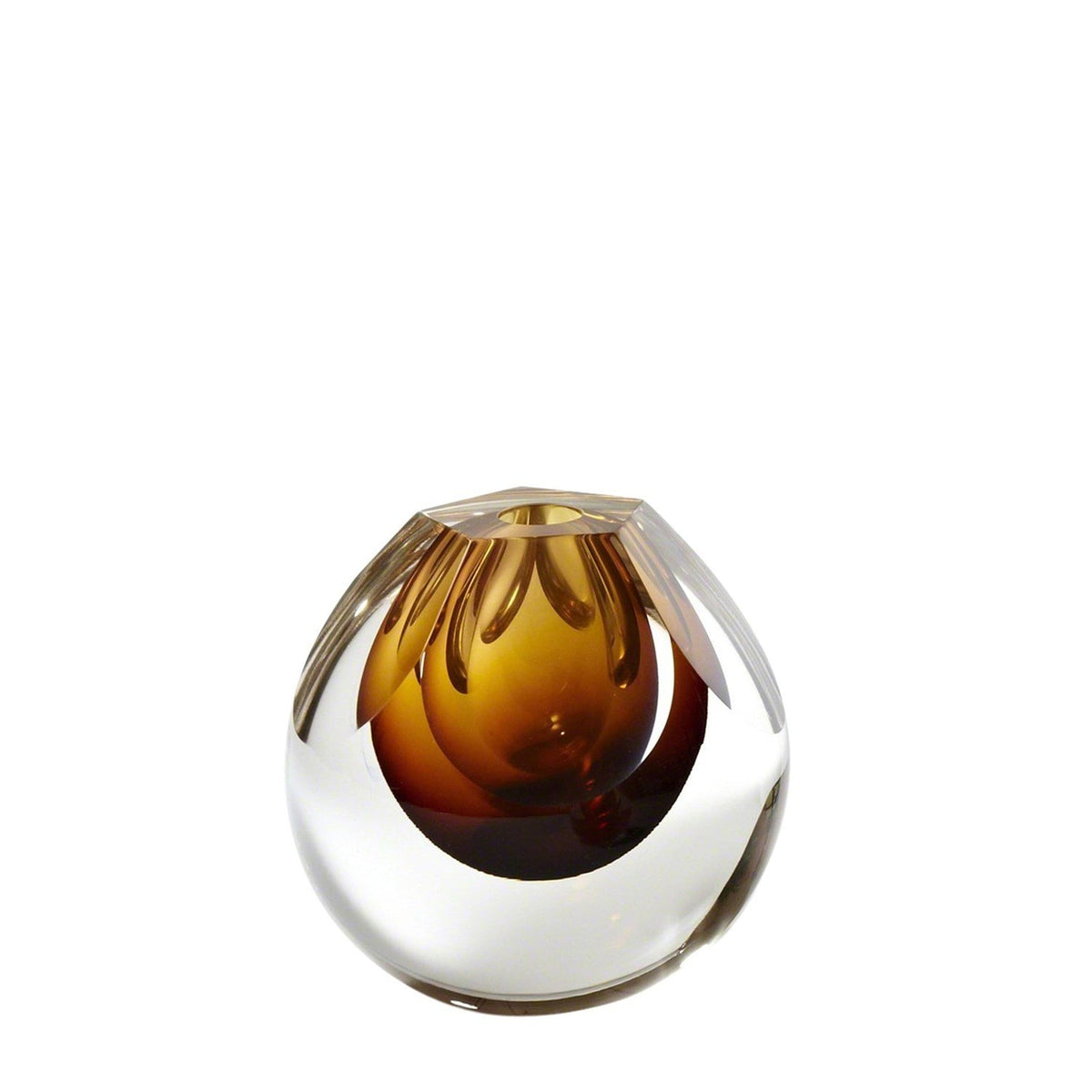 Global Views Cut Glass Vase