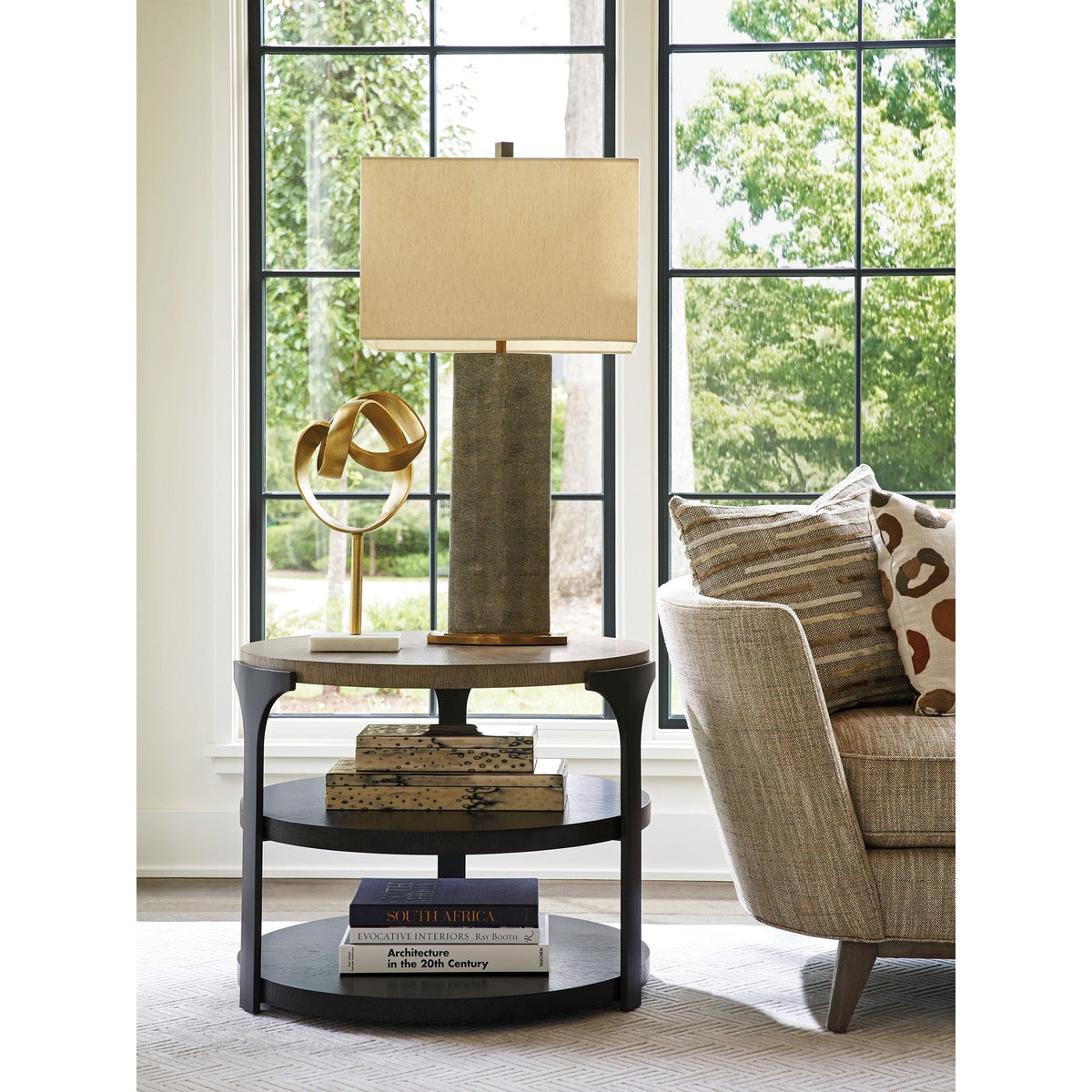 Lexington Zanzibar Kenya Round End Table
