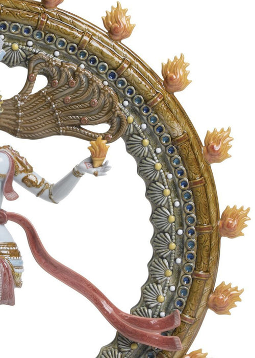 Lladro Shiva Nataraja Sculpture Limited Edition