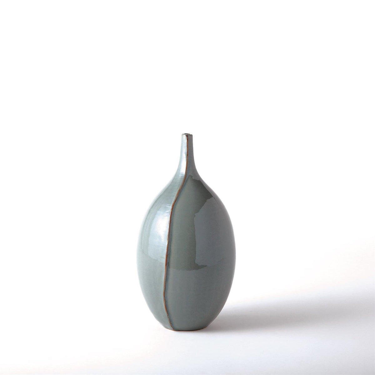 Global Views Blue Milo Vase