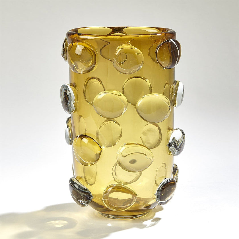 Global Views Amber Rondelle Vase