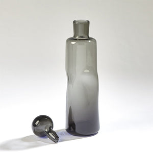 Global Views Pinched Decanter-Grey