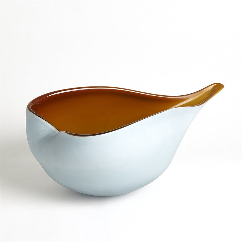 Global Views Frosted Bowl