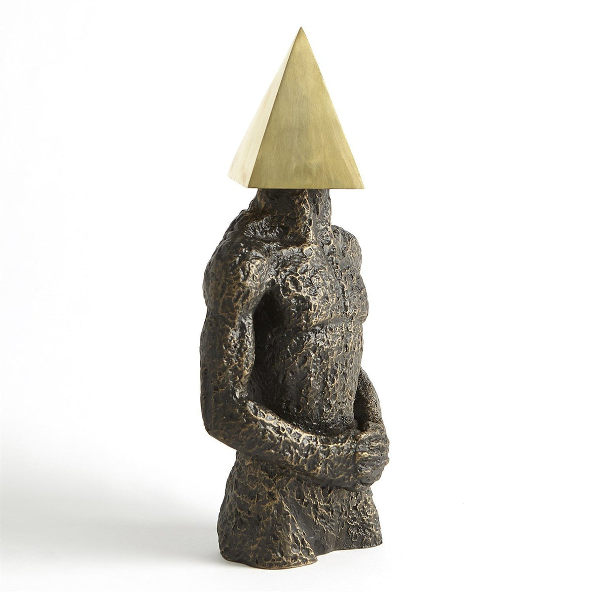 Global Views Bronze Pyramid Hero