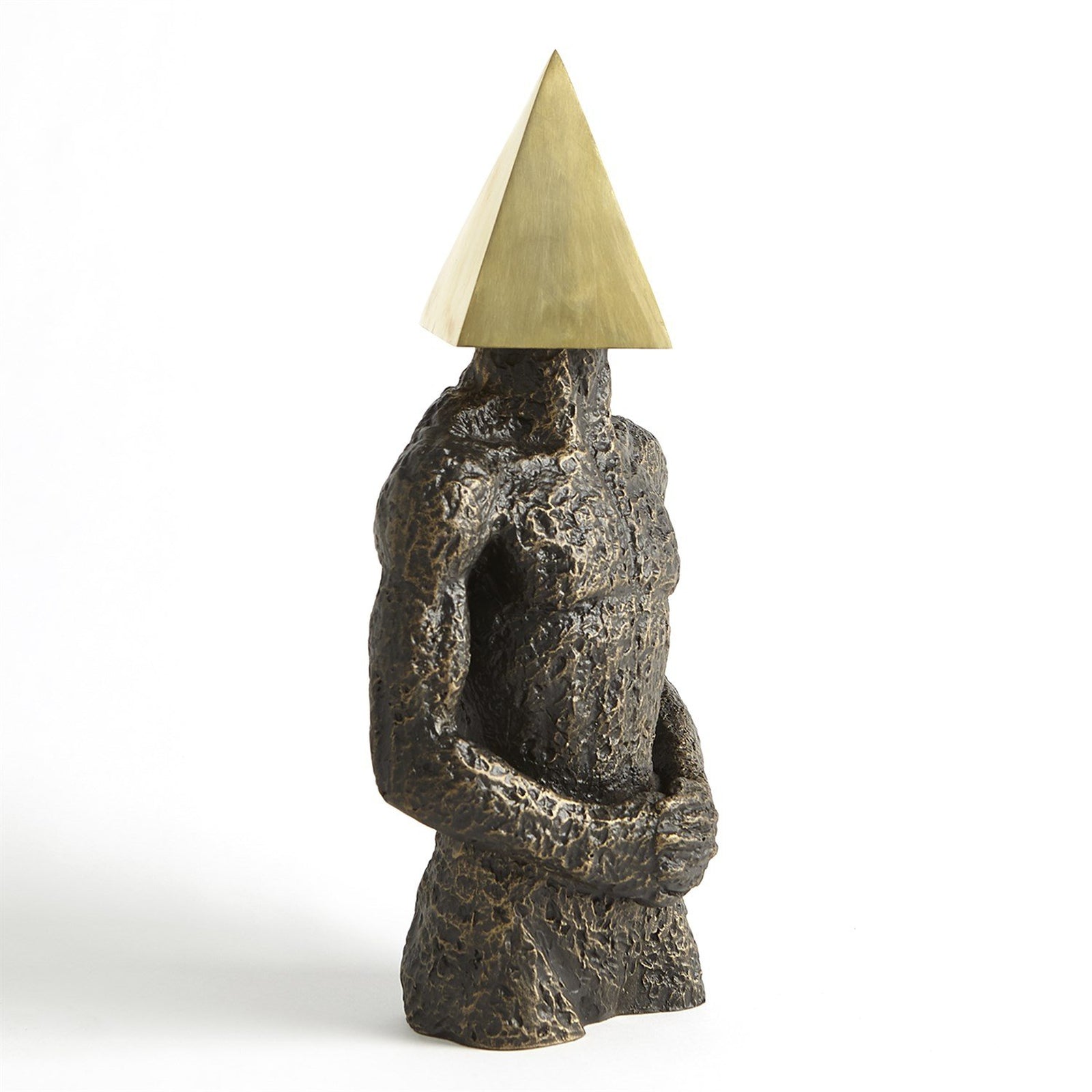 Global Views Bronze Pyramid Hero