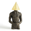 Global Views Bronze Pyramid Hero