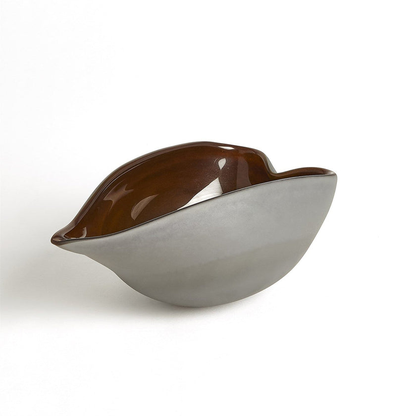 Global Views Frosted Bowl