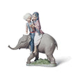 Lladro Hindu Children Figurine