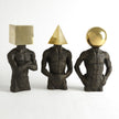 Global Views Bronze Pyramid Hero