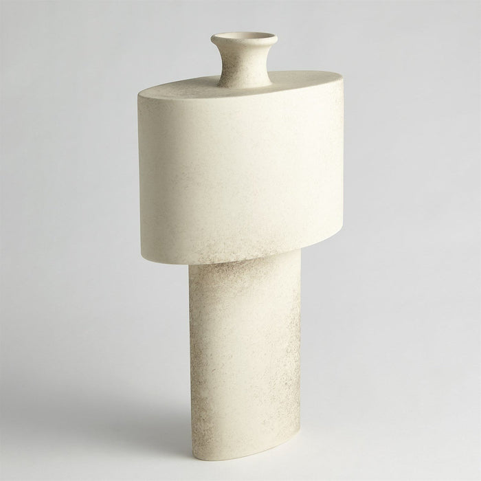 Global Views Folk Vase - Ivory