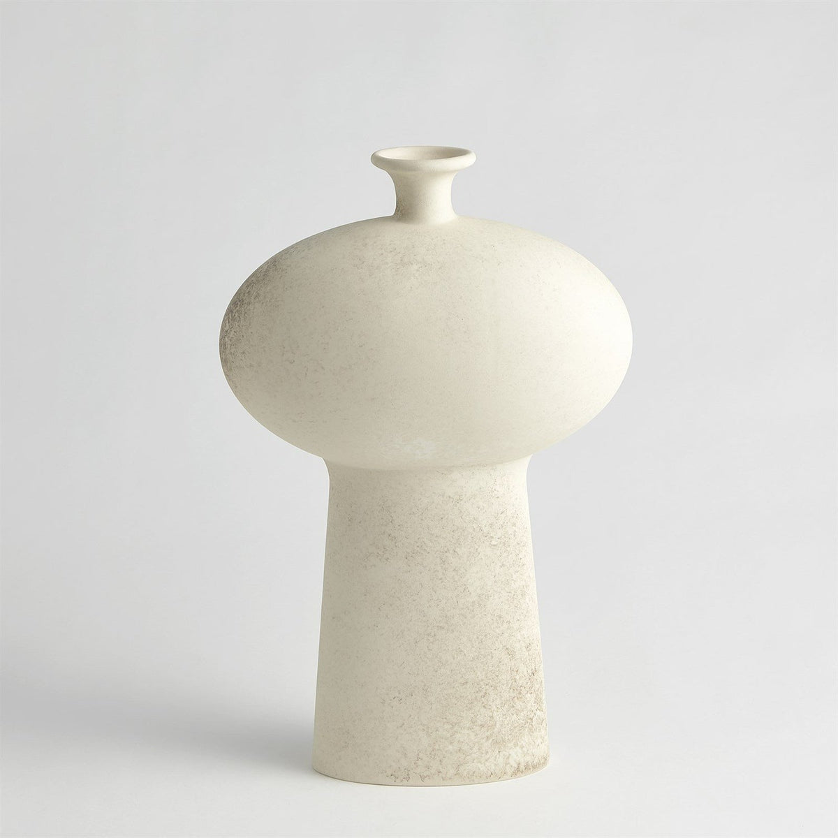 Global Views Ivory Folk Vase