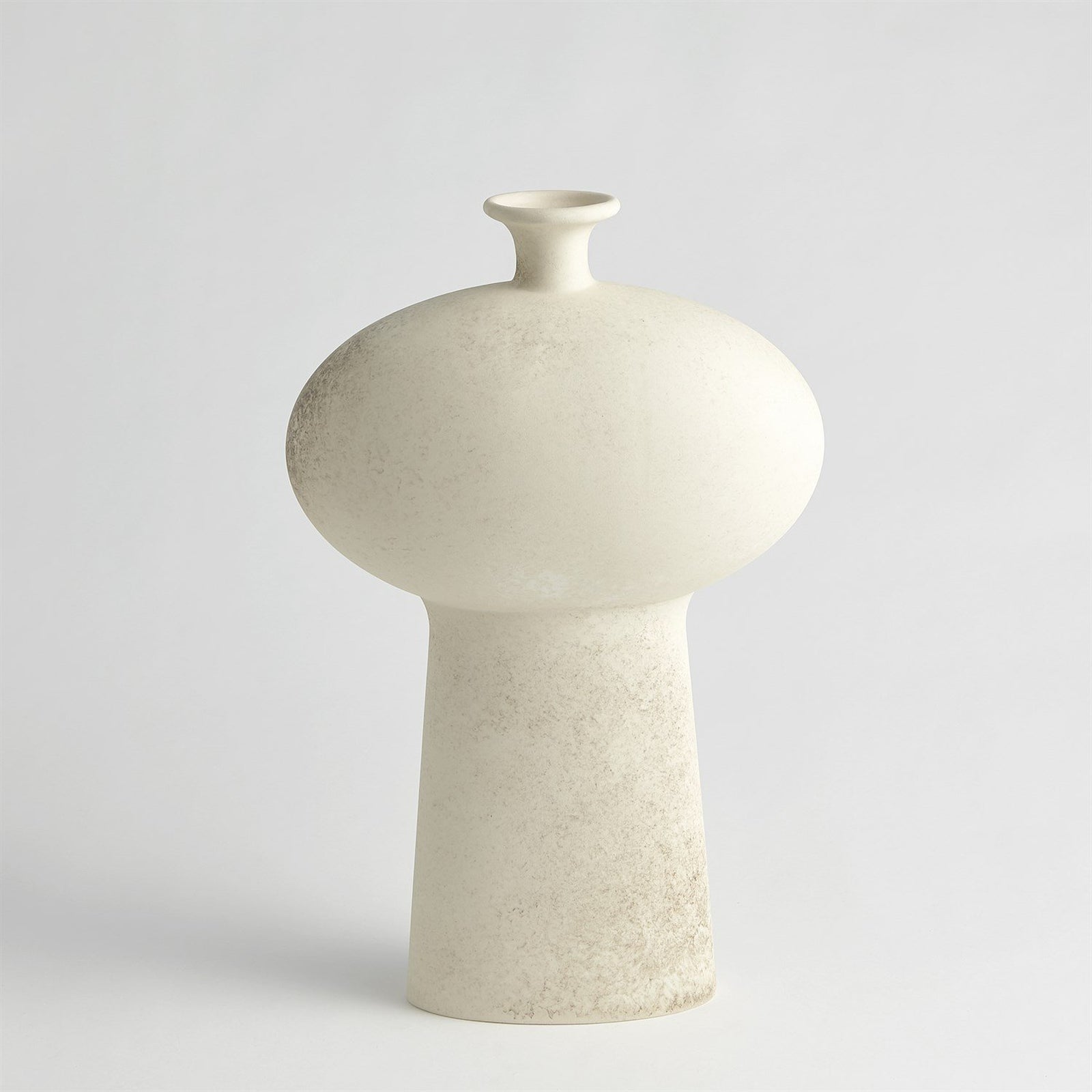 Global Views Ivory Folk Vase