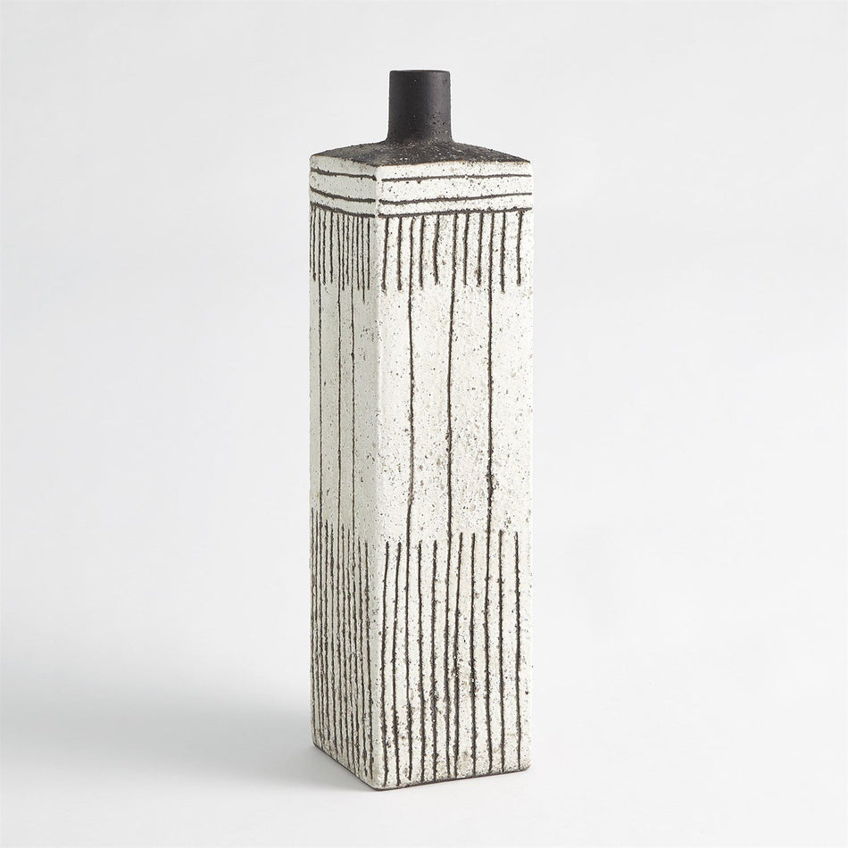 Global Views Graffiti Square Vase