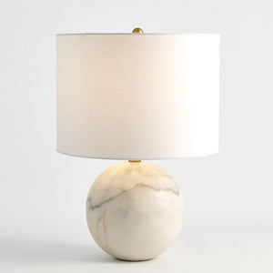 Global Views Marble Sphere Lamp