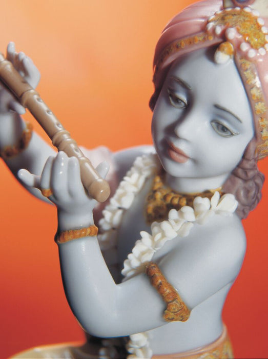 Lladro Lord Krishna Figurine