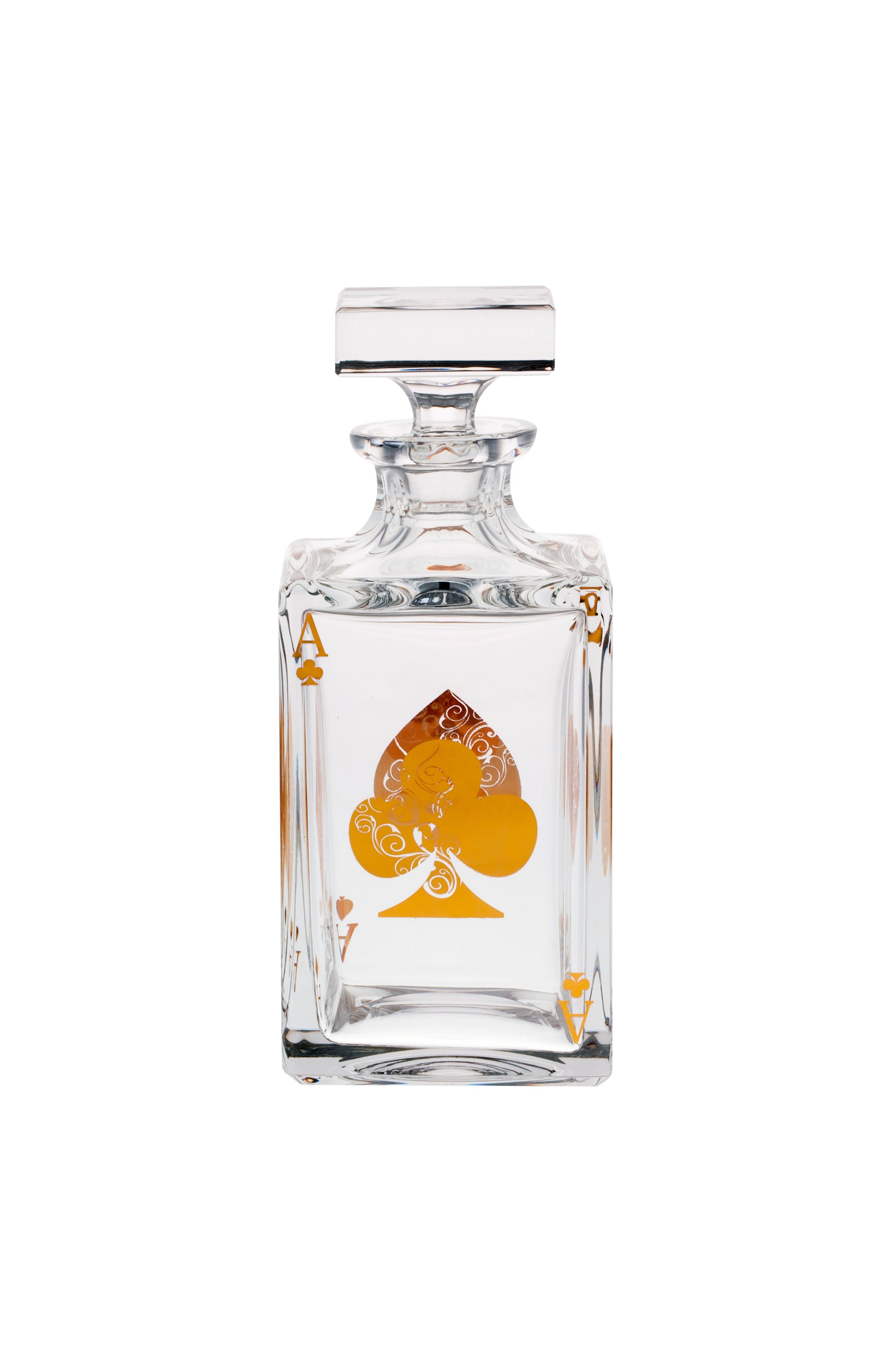 Vista Alegre Poker Whisky Decanter