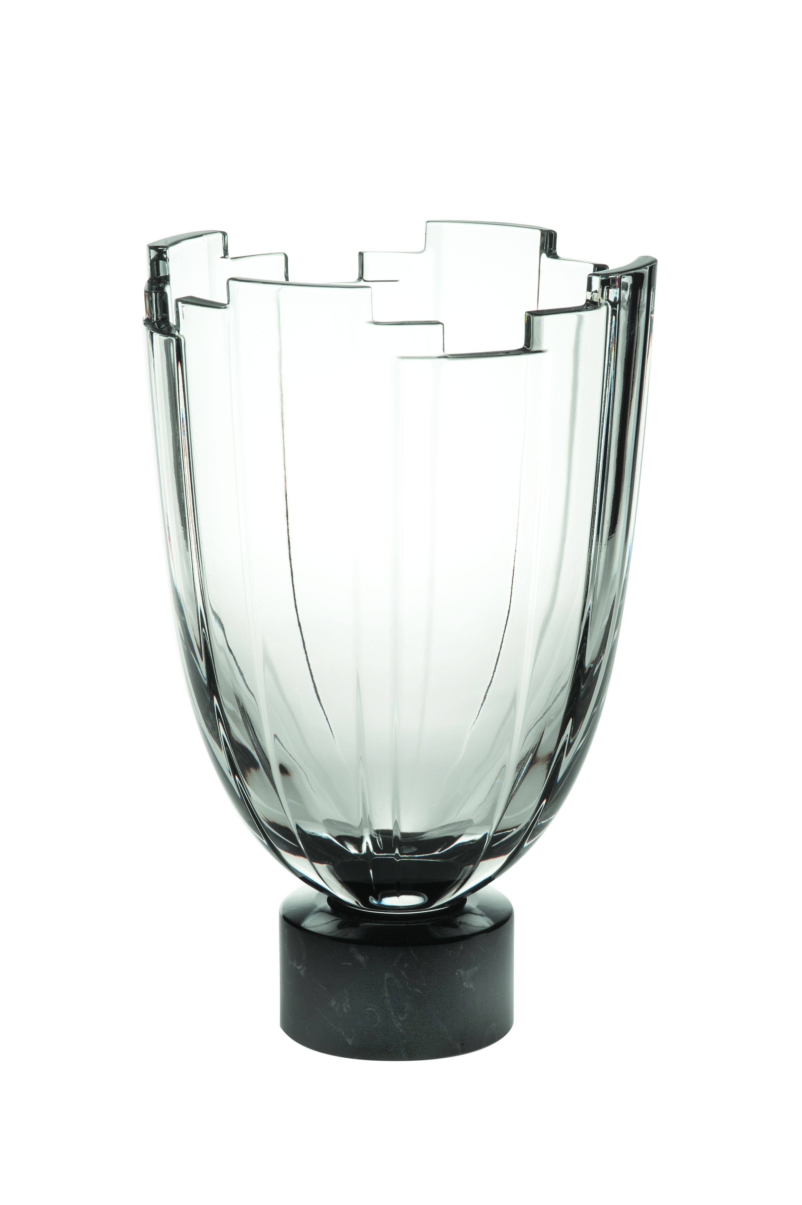 Vista Alegre Odeon Case with Vase with Marble Base