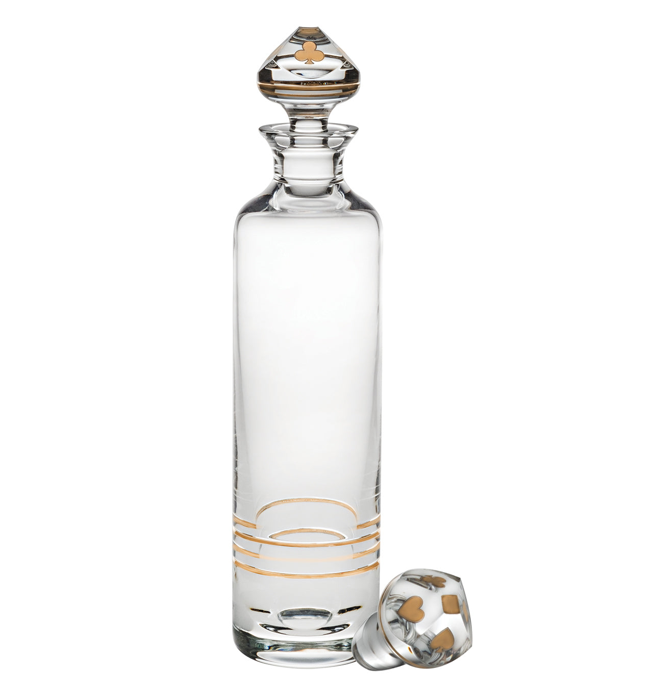 Vista Alegre Naipes Case with Vodka Decanter and 4 Shots