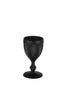 Vista Alegre Bicos Frosted Black Goblet - Set of 4
