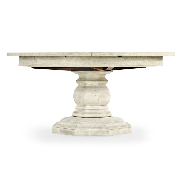 Jonathan Charles Casual Accents Dining Table with Self-Storing Leaves