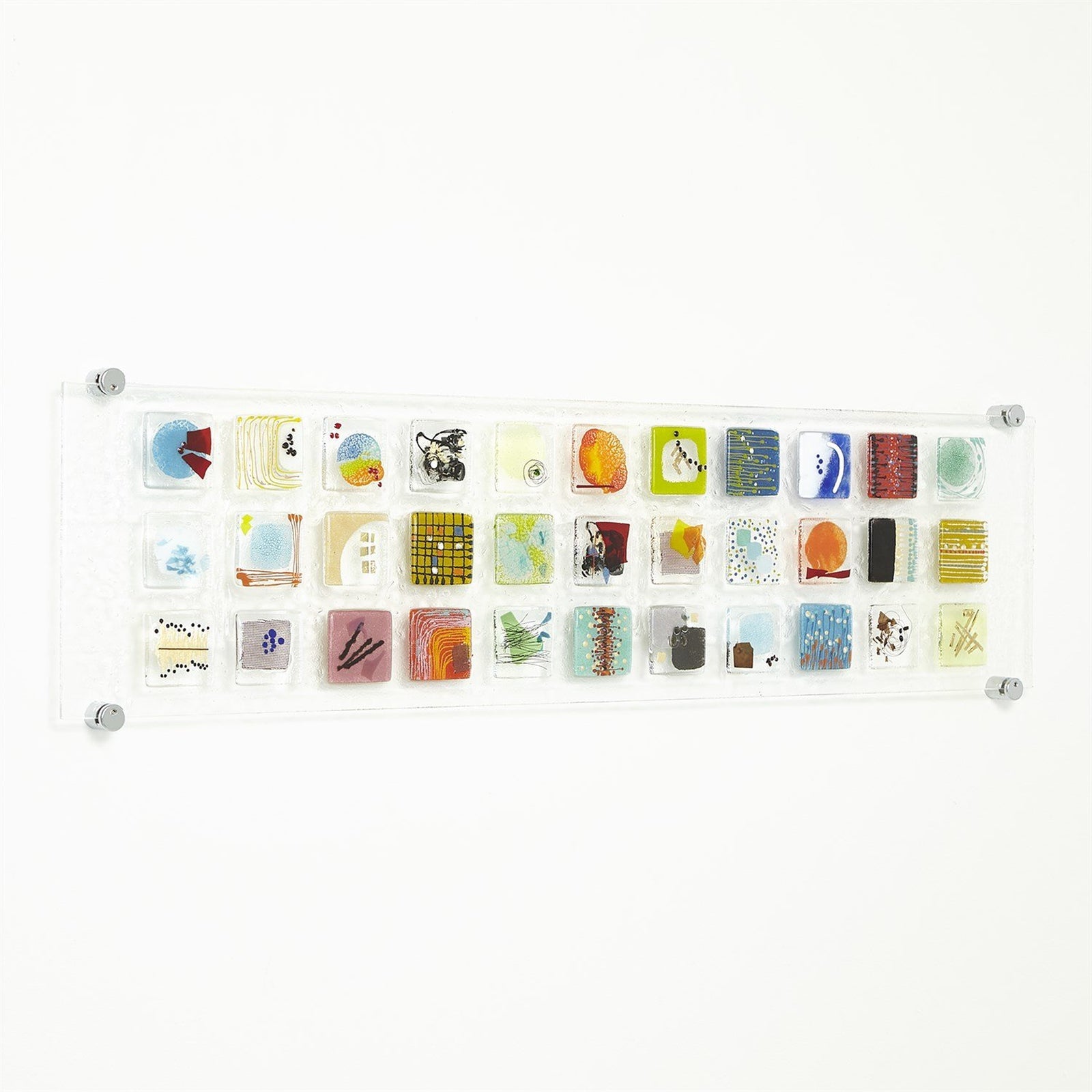 Global Views Glass Art Wall Panel