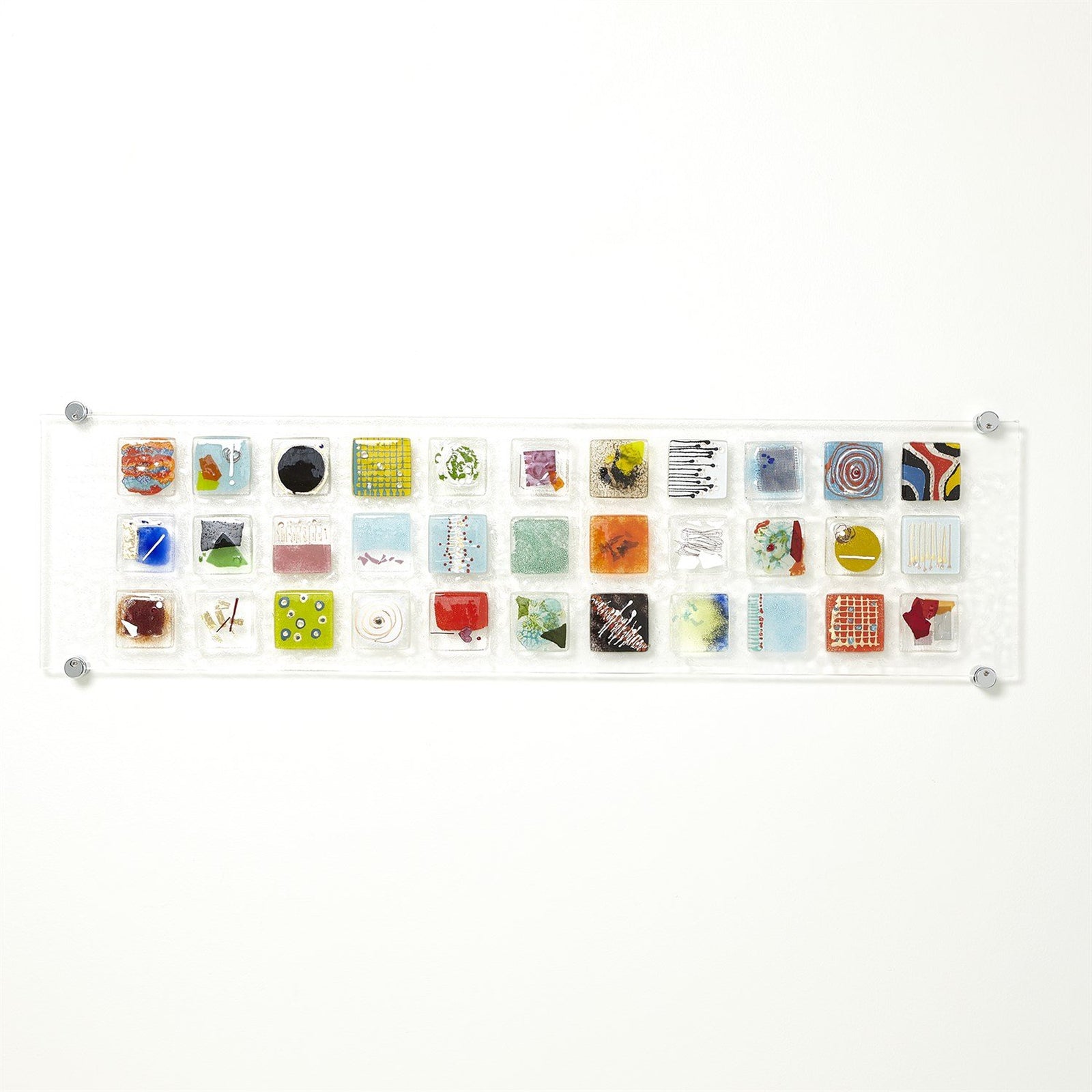 Global Views Glass Art Wall Panel
