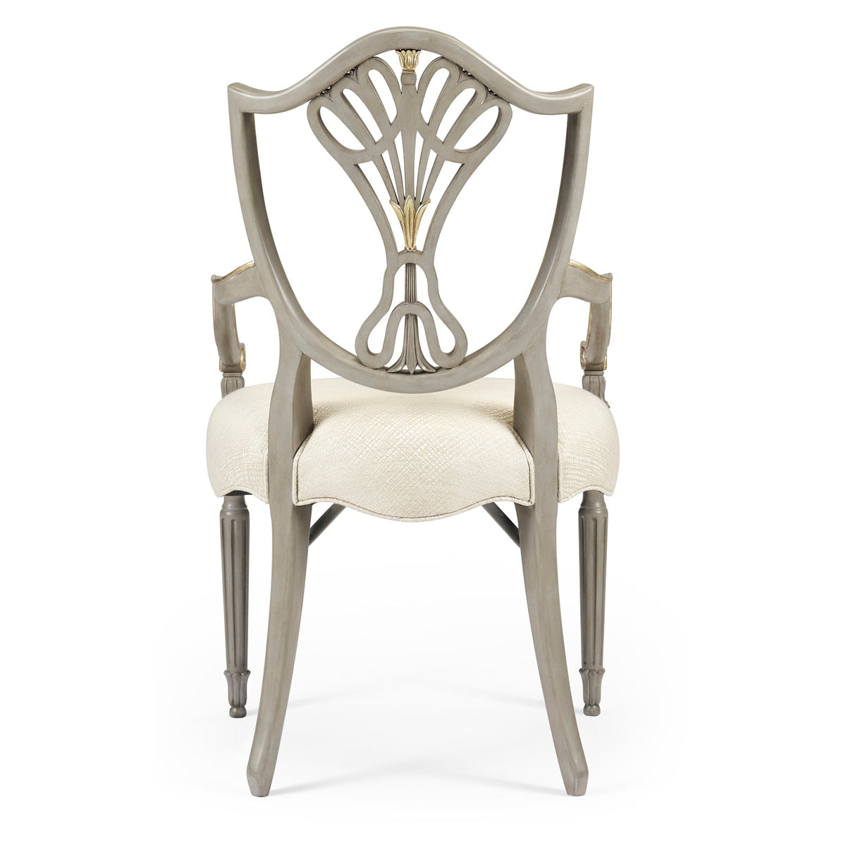 Jonathan Charles Buckingham Gilded Dining Armchair