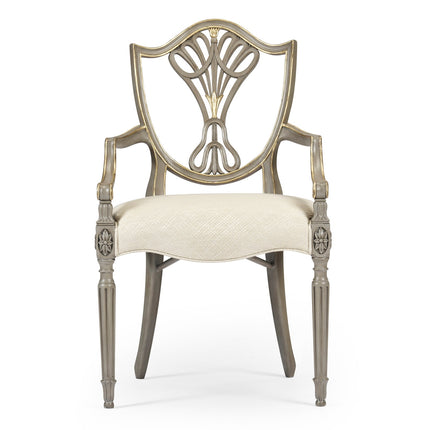 Jonathan Charles Buckingham Gilded Dining Armchair