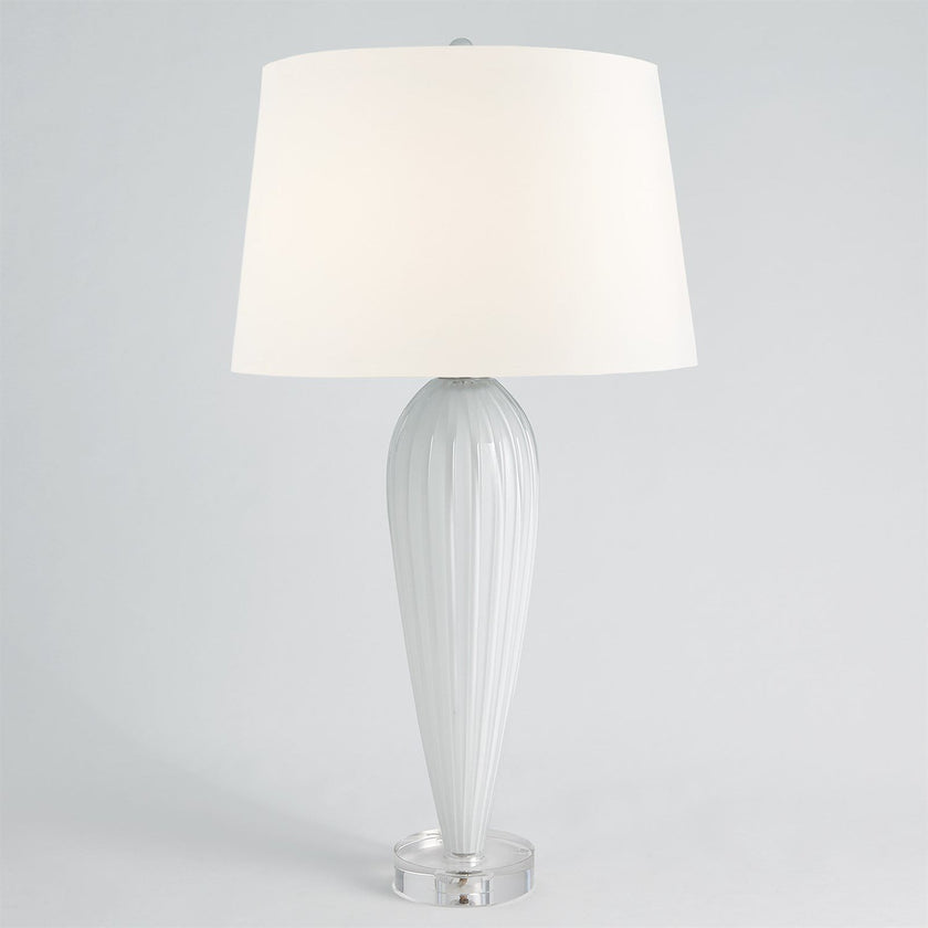 Global Views Teardrop Glass Lamp