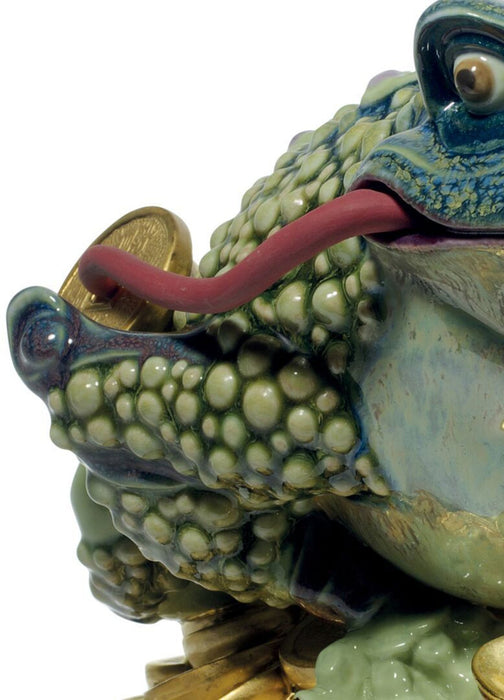 Lladro Hoptoad Figurine Limited Edition