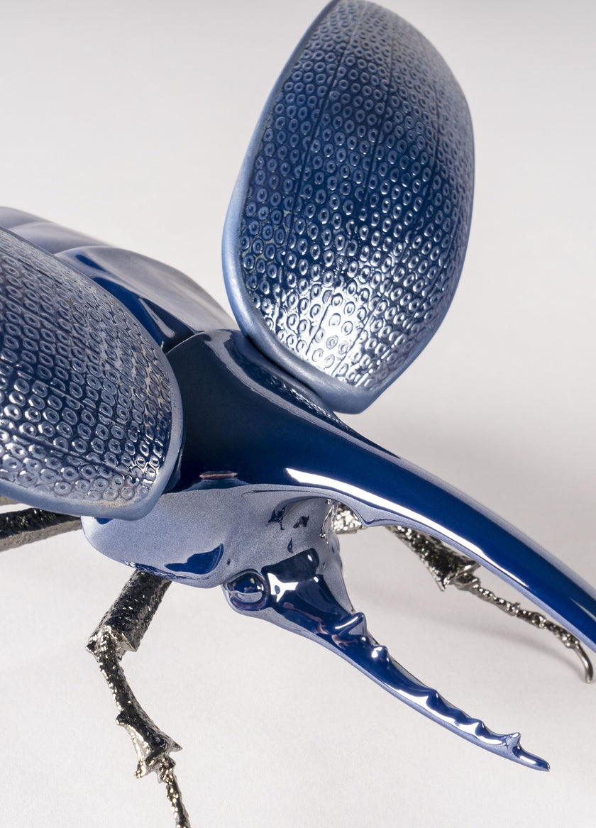 Lladro Hercules Beetle Figurine